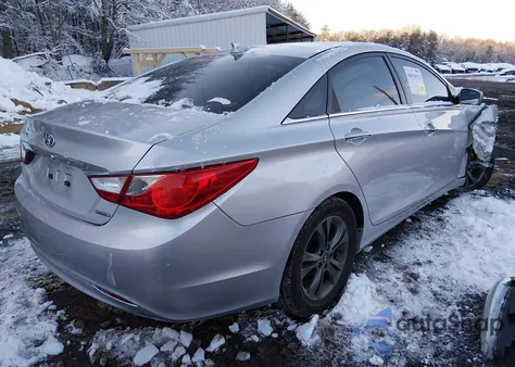 2013 Hyundai Sonata Limited z USA, uszkodzony, nr VIN 5NPEC4AC4DH638869